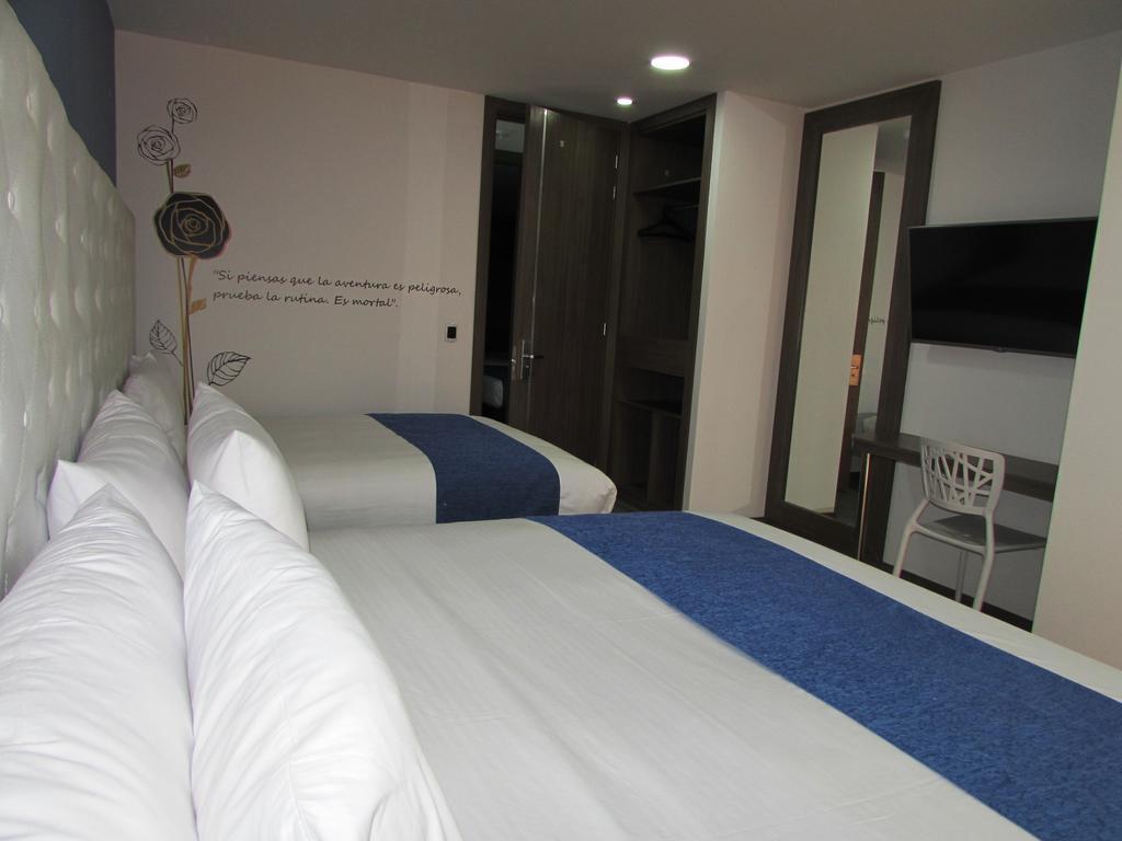 Aw Hotel Plaza Miranda بوغوتا المظهر الخارجي الصورة