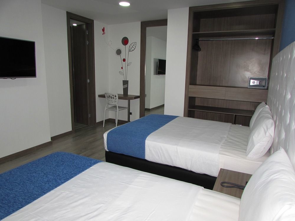 Aw Hotel Plaza Miranda بوغوتا المظهر الخارجي الصورة